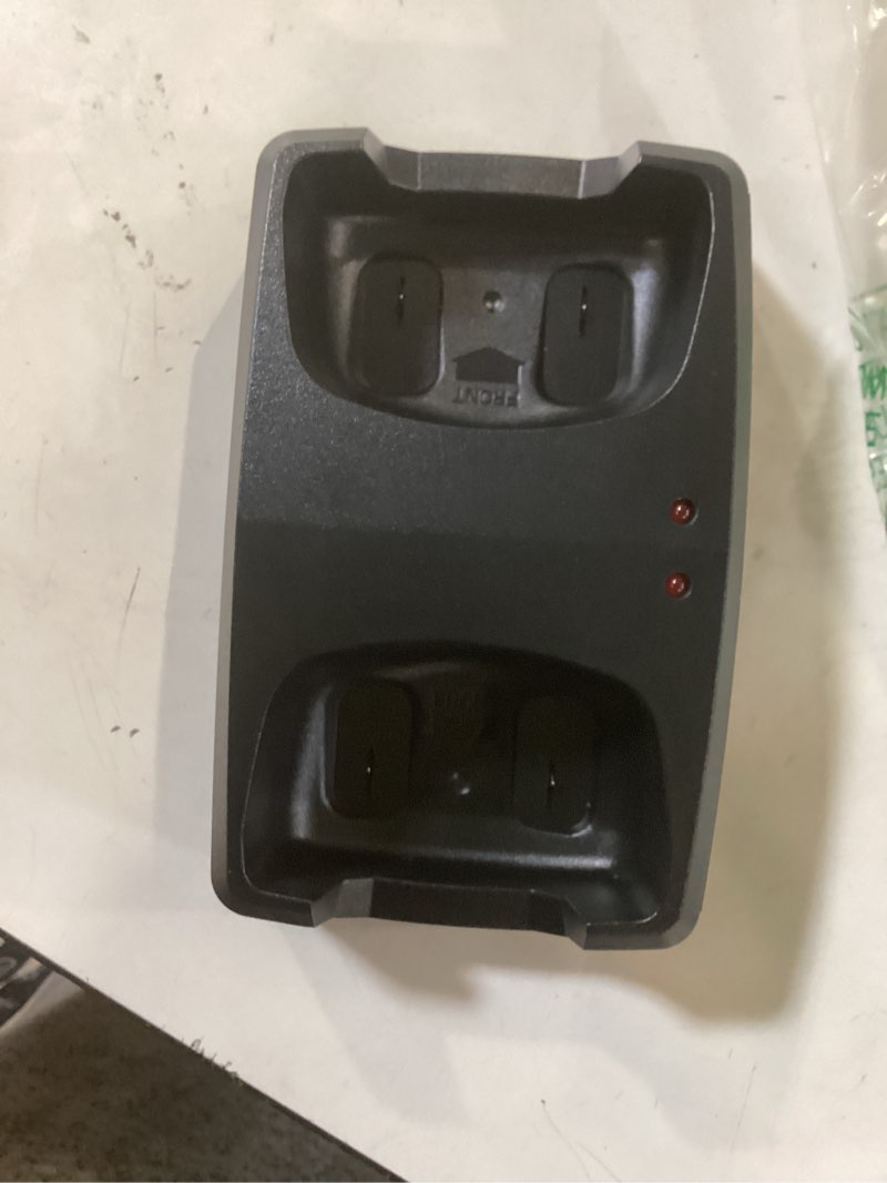 Condition photo showing Good Condition for cobra acxt 1000 dock charging station for 2 walkie talkies with ubs charging cable - dual desktop portable charger, compatible with axct1035r rugged outdoor models dock charger acxt1035 dock