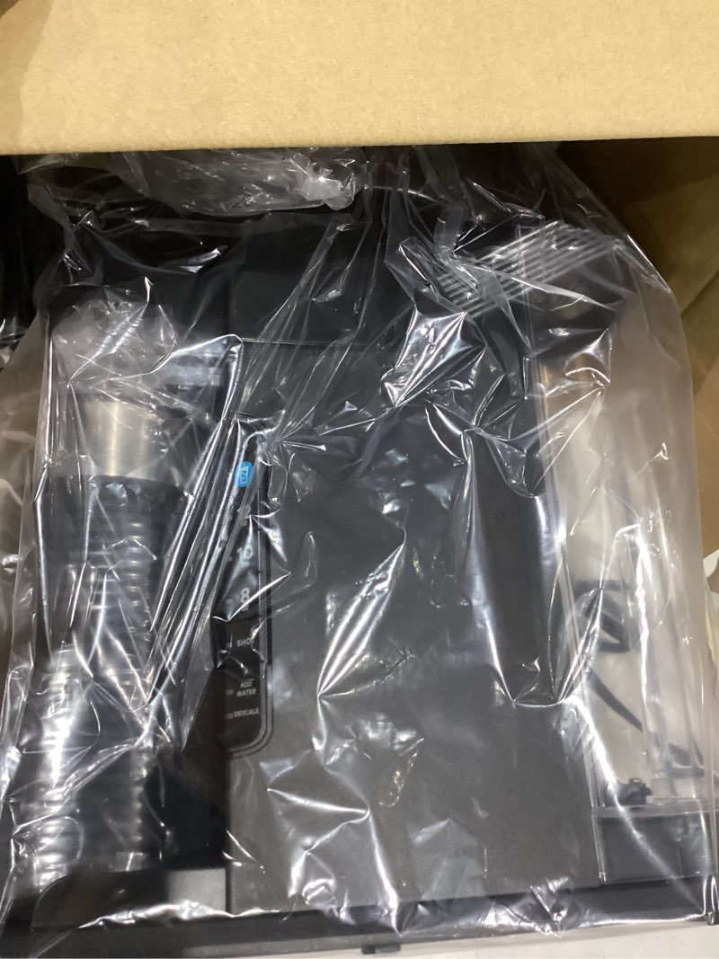 Condition photo showing Good Condition for keurig k-café barista bar single serve coffee maker and frother, with 3 brew sizes, hot and cold coffee capabilities, 2oz coffee shot button, black
