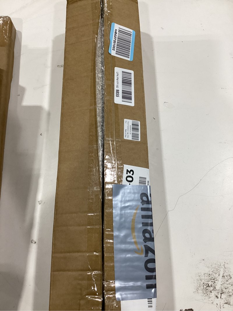 Condition photo showing Good Condition for Oblique Furniture Leg 24 Inch, Slant Tapered Metal Coffee Table Legs 4pcs, Mid Century Modern Sofa Cabinet Feet Black for Home DIY Project