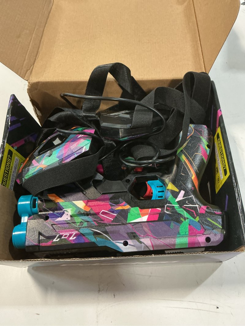 Condition photo showing Good Condition for laser tag guns with vests set of 2, lazer tag game for kids, teens & adults, fun outdoor teenage game & activities, easter toy gift for teenage ages 8 9 10 11 12+year old boy & girls 2 pack