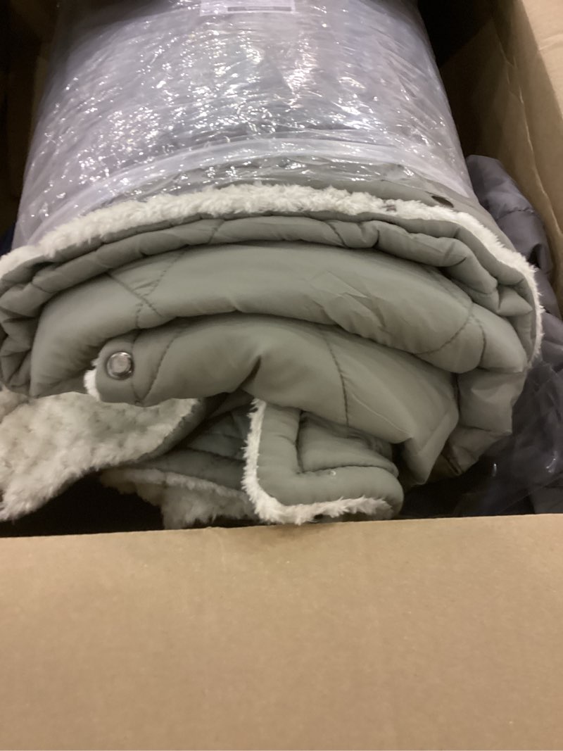 Kintiwe Pro Heated Blanket Battery Operated, 12V Portable Electric Heated Shawl Throw with Detachabl