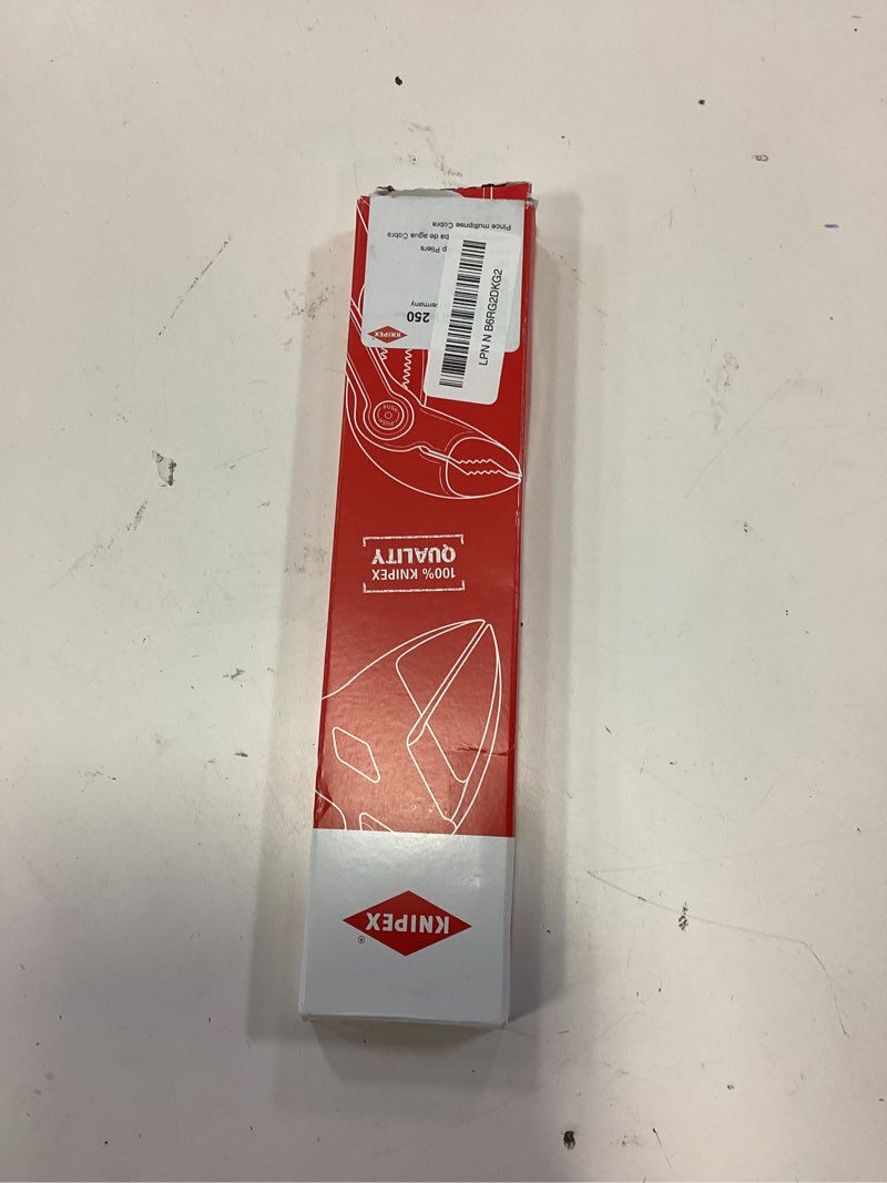 Condition photo showing New/Like New for knipex tools 87 01 250 cobra water pump pliers,10-inch 10 inches