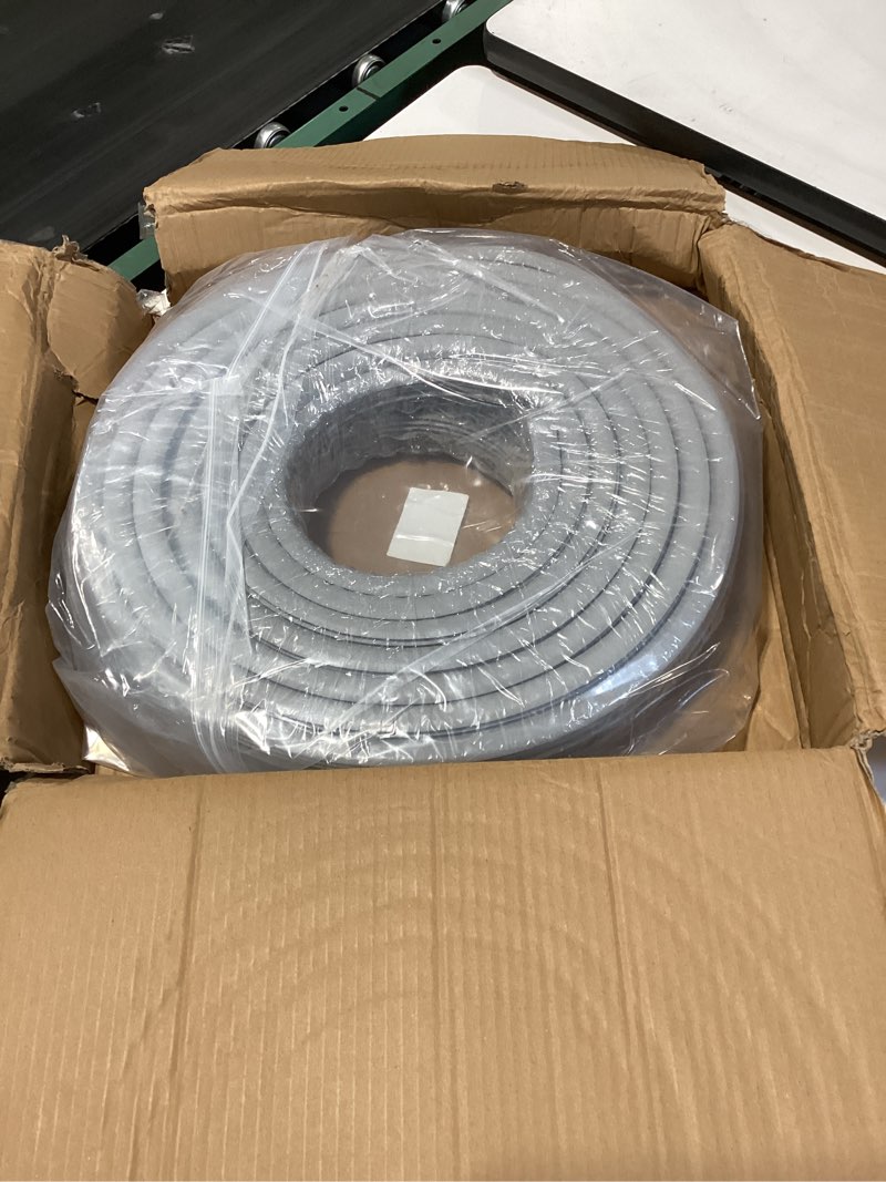 Condition photo showing Good Condition for flexible epdm rubber strip (100 ft long and 3/4 inch wide) for concrete crack repair and replacement - weather and aging resistant expansion joint filler for driveways and sidewalks 3/4", 100 ft