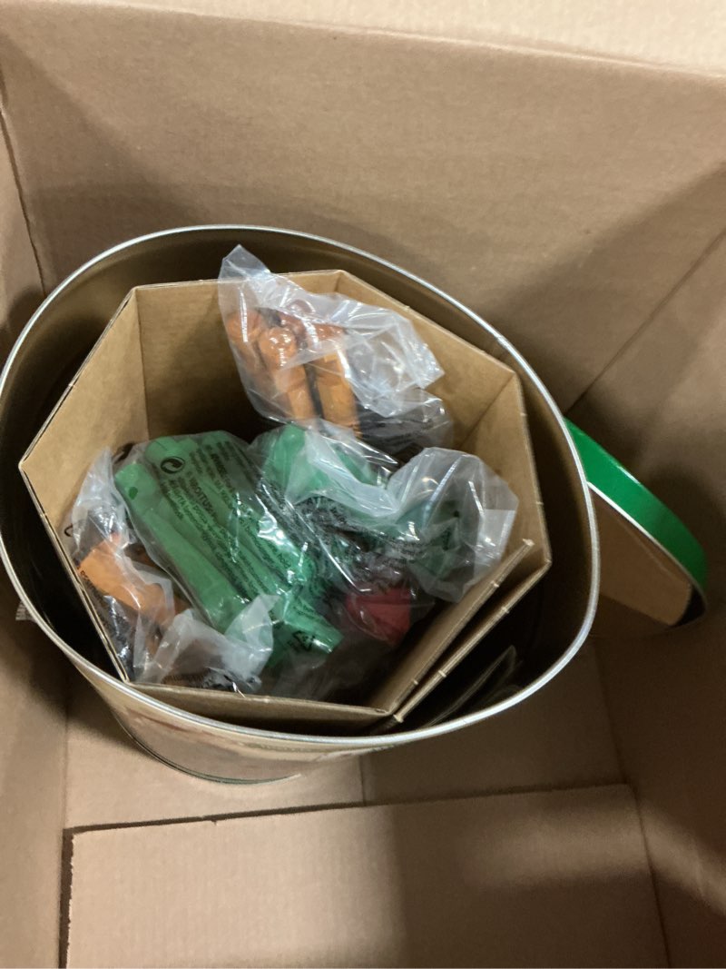 Condition photo showing Good Condition for Lincoln Logs 100th Anniversary Tin