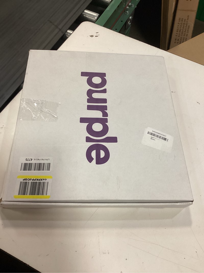 Condition photo showing New/Like New for purple simply seat cushion | pressure reducing grid designed for ultimate comfort | designed for cars and travel | made in the usa