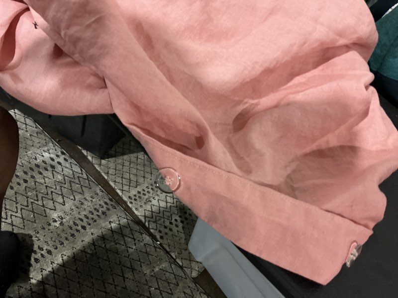 Condition photo showing Good Condition for european linen duvet cover twin rose 