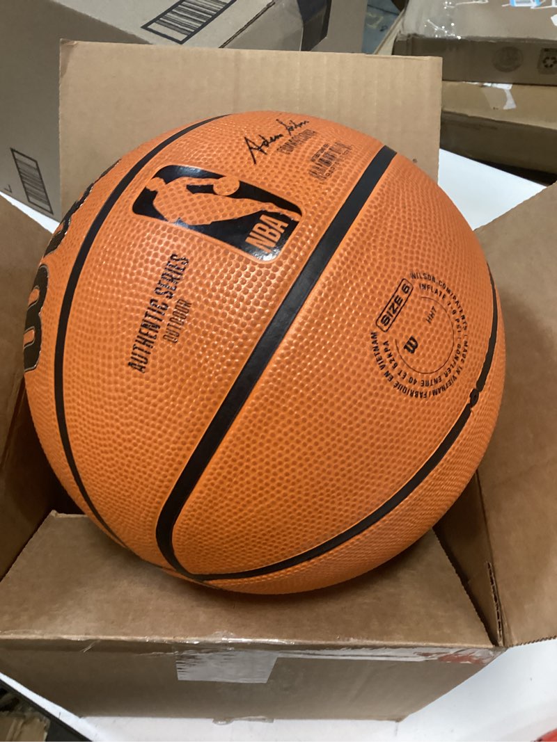 Condition photo showing Good Condition for WILSON NBA Authentic Series Outdoor Basketballs Size 6 - 28.5"