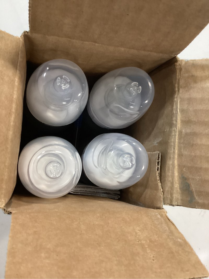 Condition photo showing New/Like New for Dr. Brown's Natural Flow Anti-Colic Options+ Narrow Baby Bottle, 4 oz/120 mL, with Level 1 Slow Flow Nipple, 0m+, 4 Pack 4 Pack, 4oz, Clear 4 Ounce (120 mL)
