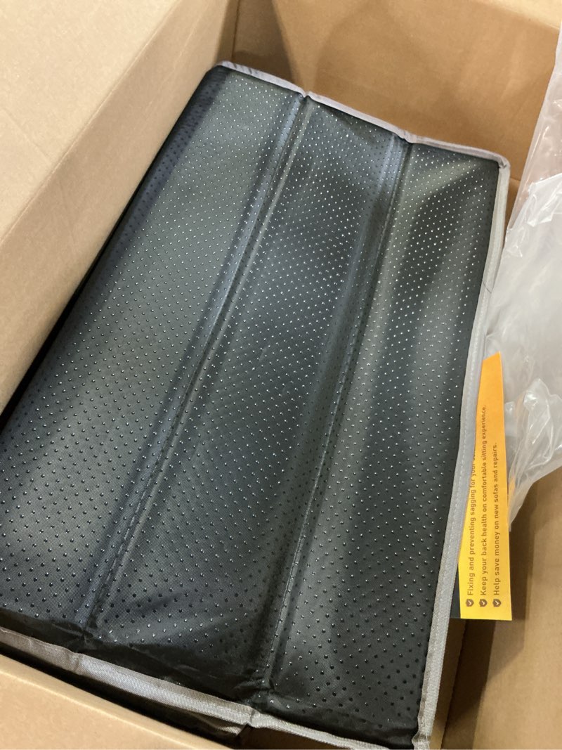 Condition photo showing Good Condition for heavy duty couch cushion support board for sagging sofa, 21.5''x70'' extra thick solid wood under couch insert with anti-slip dots, repair sagging spring sofa and replace worn cushions 70" x 21.5" - couch