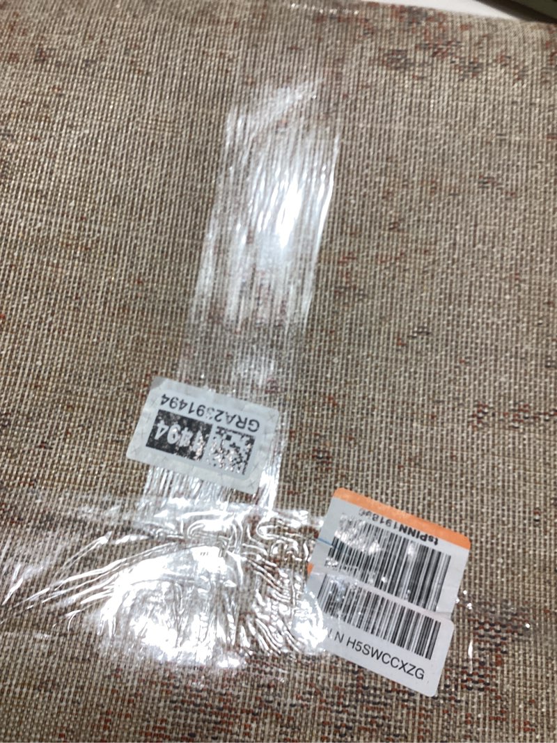 Condition photo showing New/Like New for Artistic Weavers Huntington Beach Outdoor Modern Abstract Area Rug,6'7" x 9',Orange