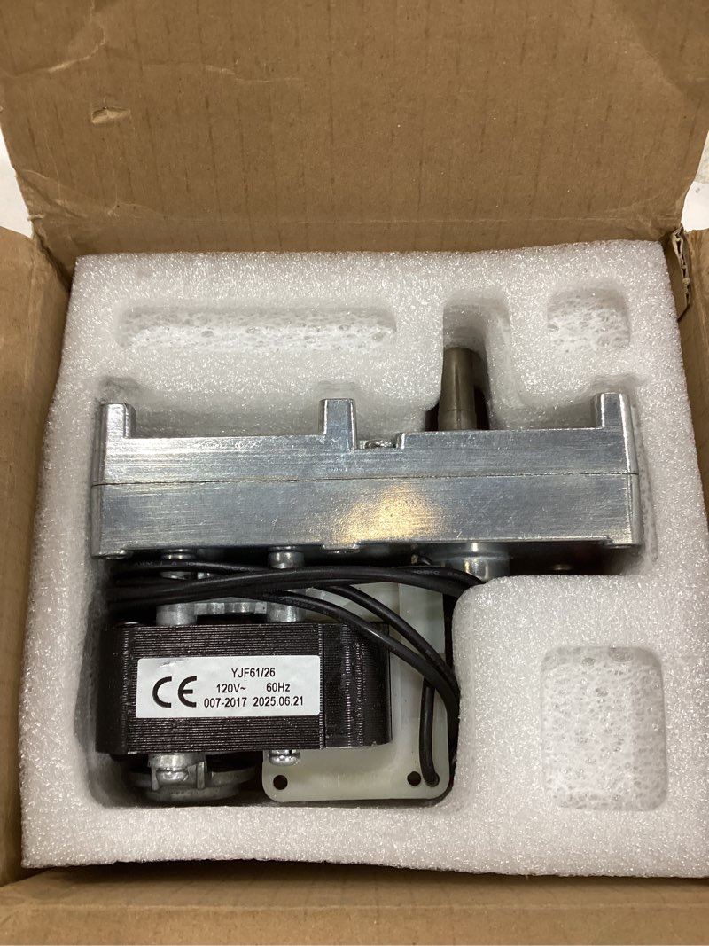 Condition photo showing Good Condition for H5886 Auger Motor for Whitfield Advantage 2, Advantage II-T & II, Advantage Plus, Profile 30 & 20, Quest, Lennox Winslow PS40 &PI40 Pellet Stoves Inserts, 1 1RPM Auger Motor for Lennox & Whitfield