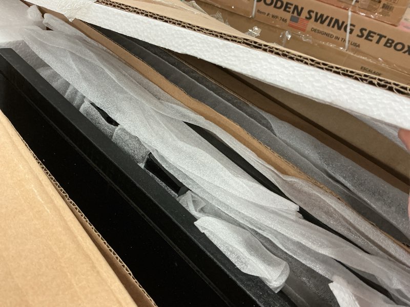 Condition photo showing As Is for Graco Hadley 5-in-1 Convertible Crib and Changer with Drawer (Black) – GREENGUARD Gold Certified, Crib and Changing -Table Combo with Drawer, Includes Baby Changing Pad, Converts to Full-Size Bed