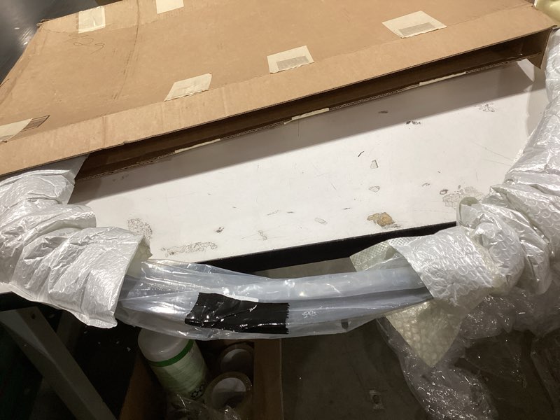 Condition photo showing Good Condition for Front Left Fender Trim Compatible with 2020-2024 Tesla Model Y Driver Side Replaces 149418500B 149416100B Wheel Arch Molding Flare