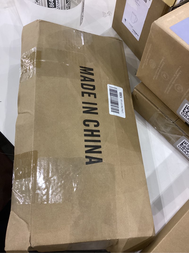 Condition photo showing As Is for 6.6FT Metal Wedding Arch Stand Gold Square Arched Backdrop Frame for Party Ceremony Birthday Bridal Baby Shower Garden Floral Balloon Arch Decoration