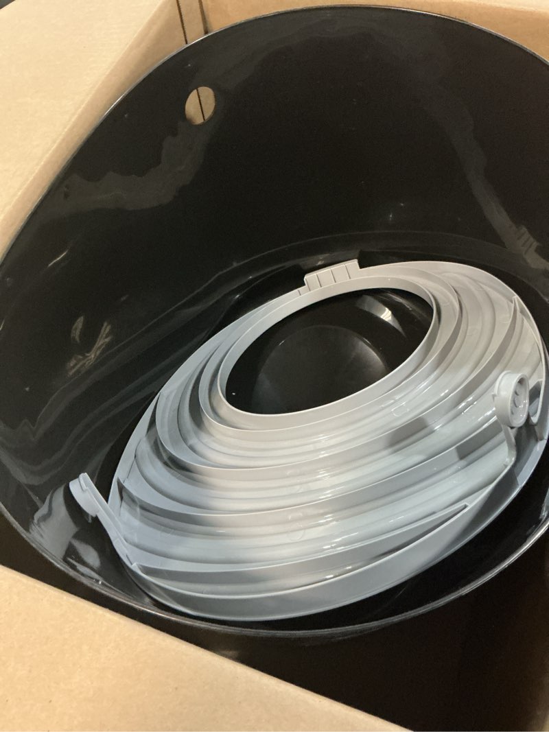 Condition photo showing Good Condition for iris ohyama cat litter box with scoop, up to 7kg, black/gray, top entry, cat litter tray, enclosed, for kitten, high sided, hooded, large, jumbo, bpa free, deep, easy to clean, tecl-20