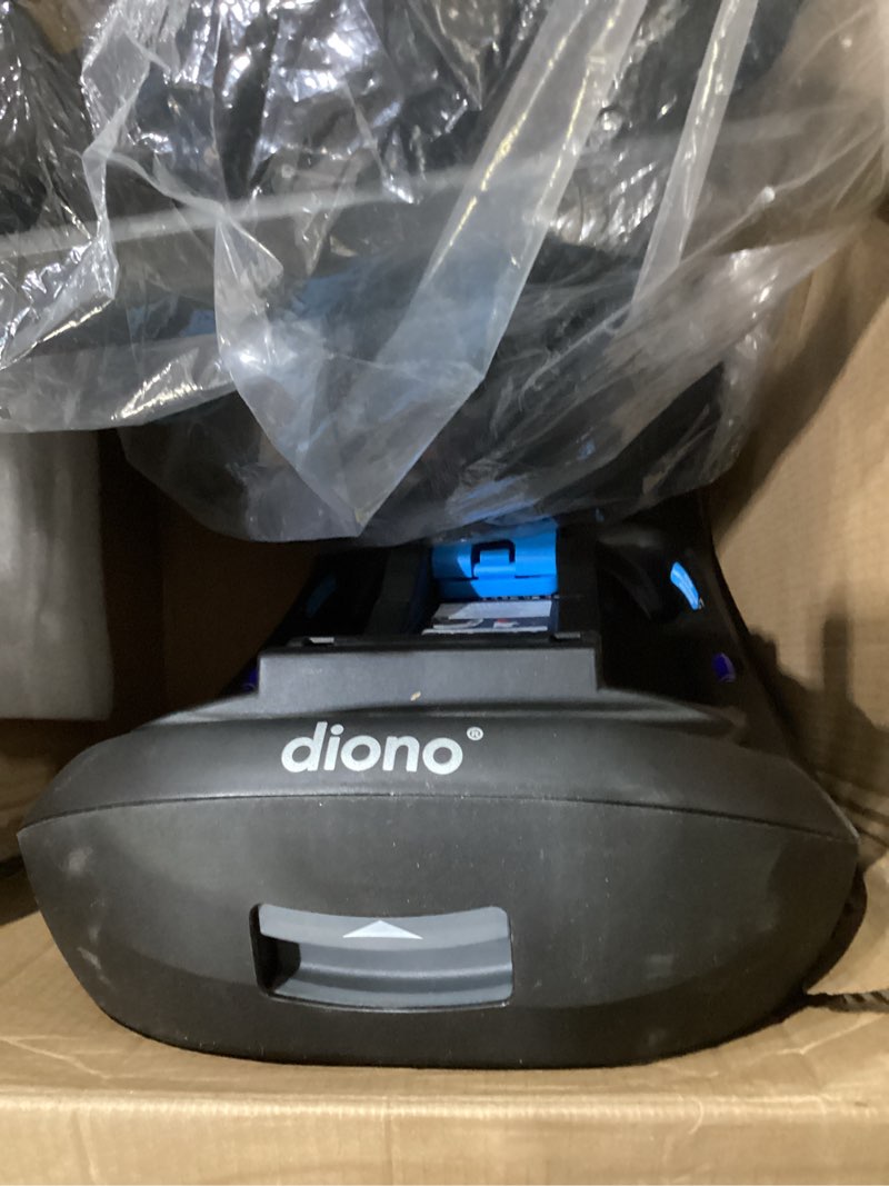 Condition photo showing As Is for Diono LiteClik30 XT SafePlus Infant Car Seat and Base, Rear-Facing for Infants 4-30lbs, SafePlus Engineering, with Infant Insert, UPF 50+ Sunshade Black Storm