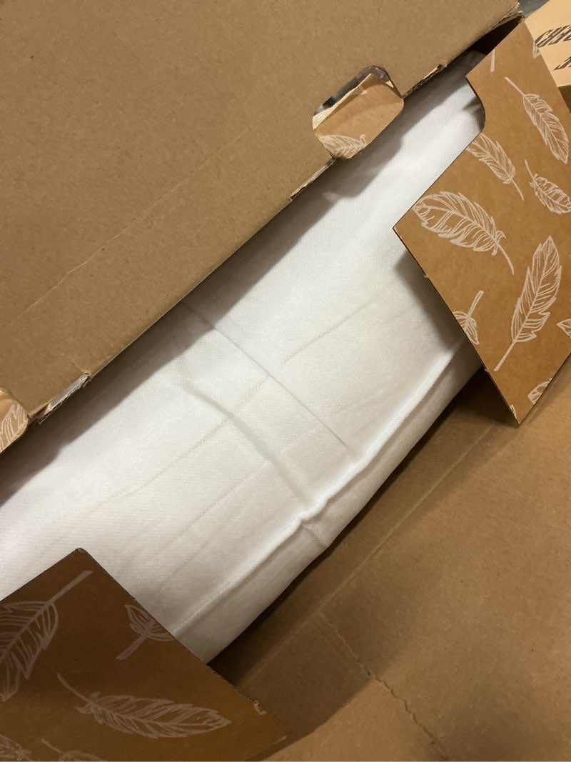 Condition photo showing Good Condition for beckham hotel collection shredded memory foam pillow 2-pack queen | adjustable fill cooling bed pillows for side, back & stomach sleepers queen (customizable foam)