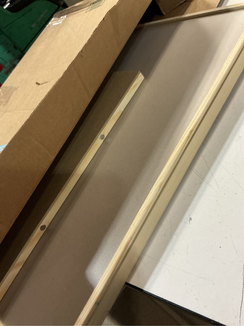 Condition photo showing Good Condition for small puzzle board with large drawers & cover mat – portable 14" x 28" jigsaw table for organized puzzling – ideal for small puzzles(300-500pcs) medium