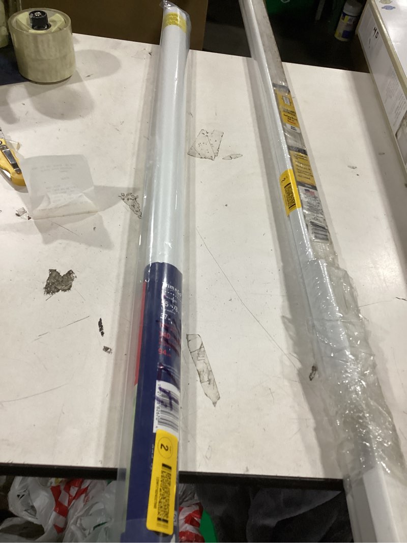 Condition photo showing New/Like New for levolor 55-in x 78-in white blackout cordless roller shade
