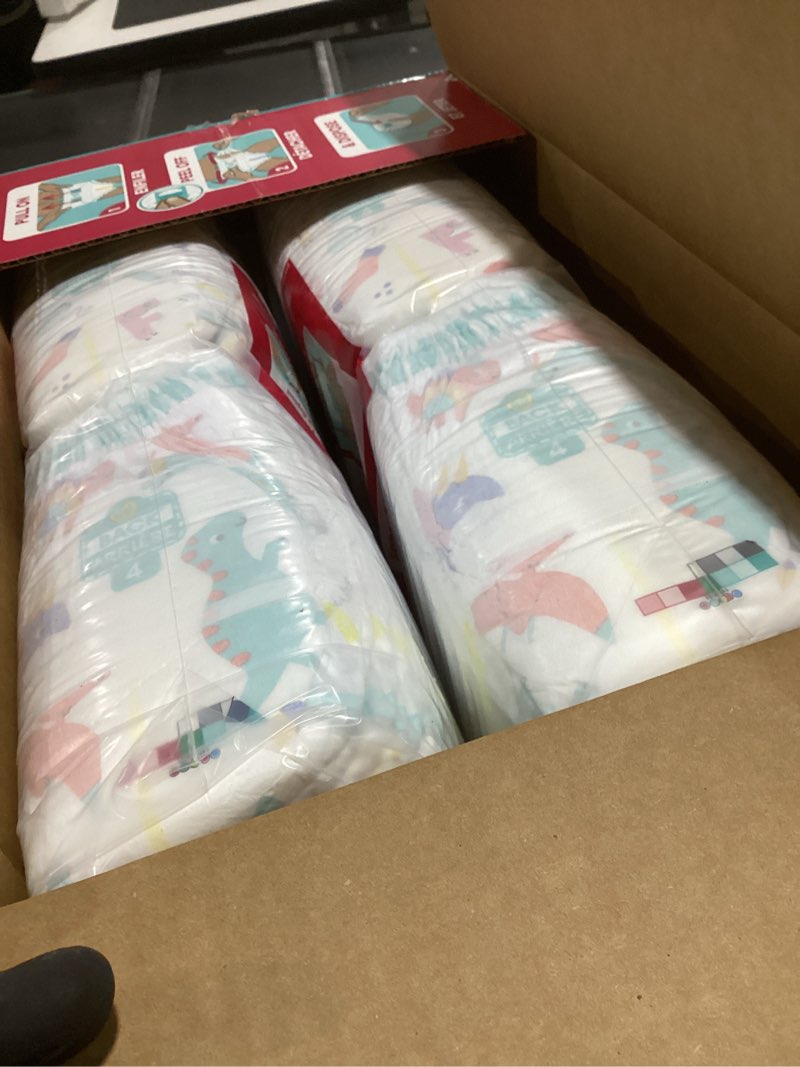 Condition photo showing Good Condition for pampers diapers - cruisers 360 - size 4, 116 count, babyproof up to 100% leakproof pull-on diaper