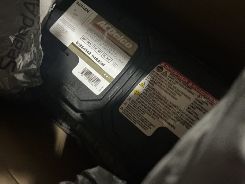 Condition photo showing Good Condition for ACDelco Gold 94RAGM (88864542) 36 Month Warranty AGM BCI Group 94R Battery Battery Pack of 1