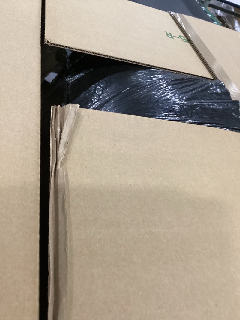 Condition photo showing As Is for Mattress Topper King for Back Pain, Extra Thick Mattress Pad Cover, Plush Pillow Top, Deep Elastic Pocket, White King White