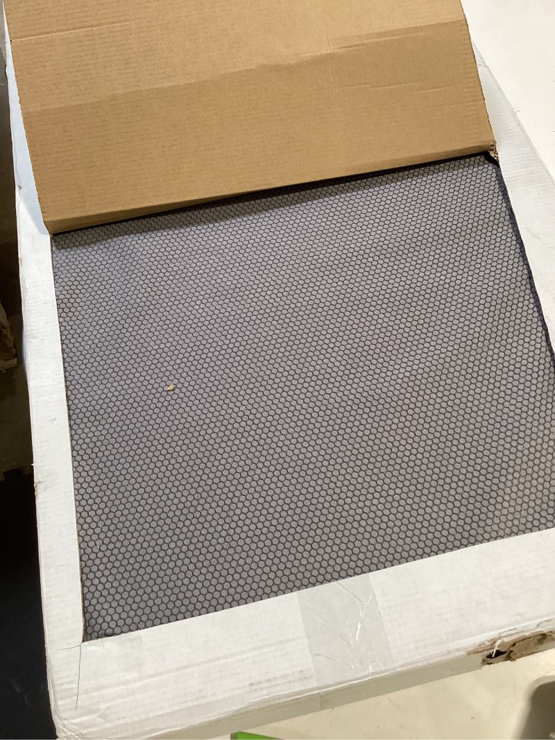 Condition photo showing As Is for meliusly low profile bunkie board queen size (60x80) - non-slip breathable bed support board for slatted bed frame, anti-sag under bed support, noise minimizing moisture resistant bed board queen (60x80'')