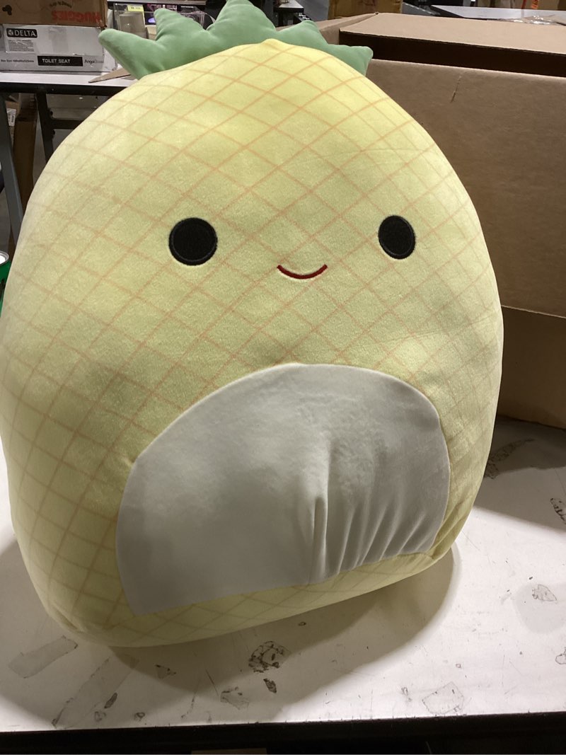 Condition photo showing Good Condition for squishmallows official kellytoy plush 16" maui the pineapple - ultrasoft stuffed animal plush toy 16 inch