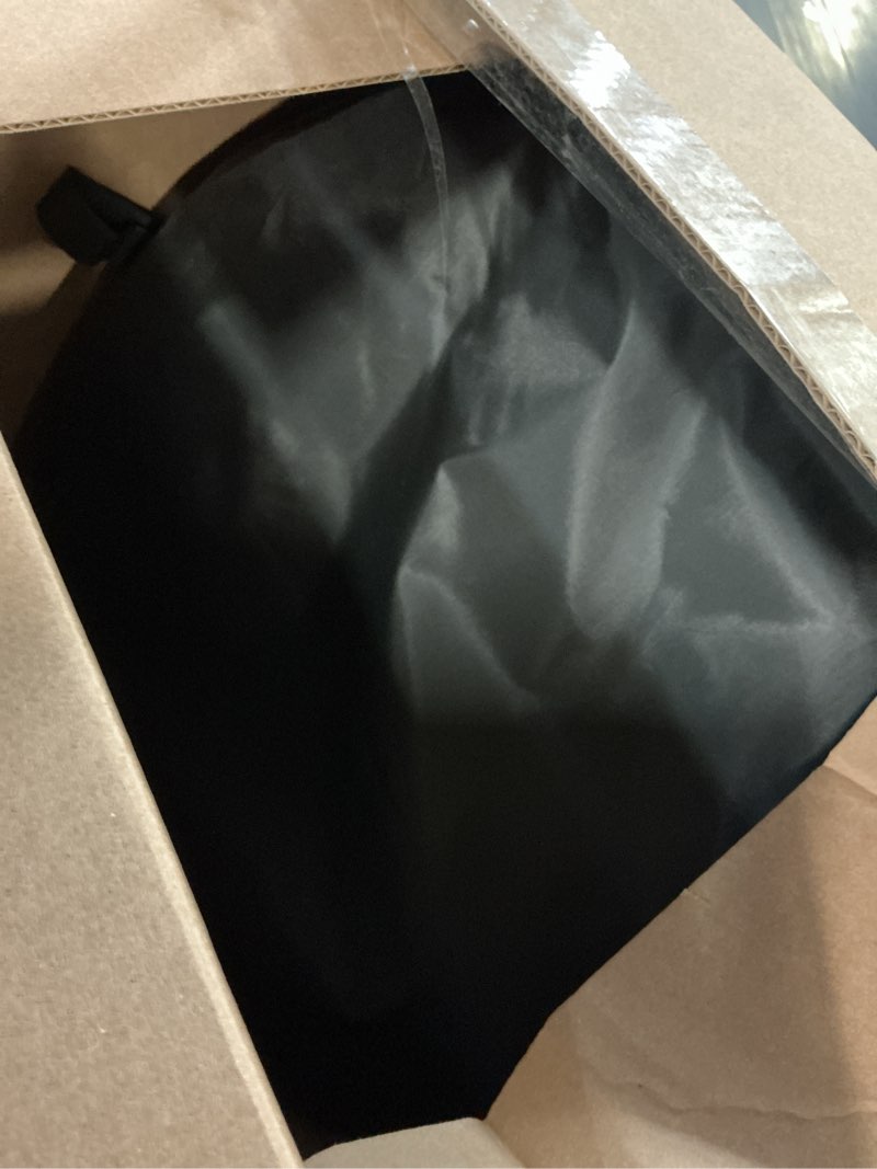 Condition photo showing Good Condition for 3.3 * 5 ft collapsible backdrop black white pop up screen with carrying bag, double sided foldable backdrop portable background for photography auditions headshots gaming streaming video calls black white 3.3*5ft /1*1.5m