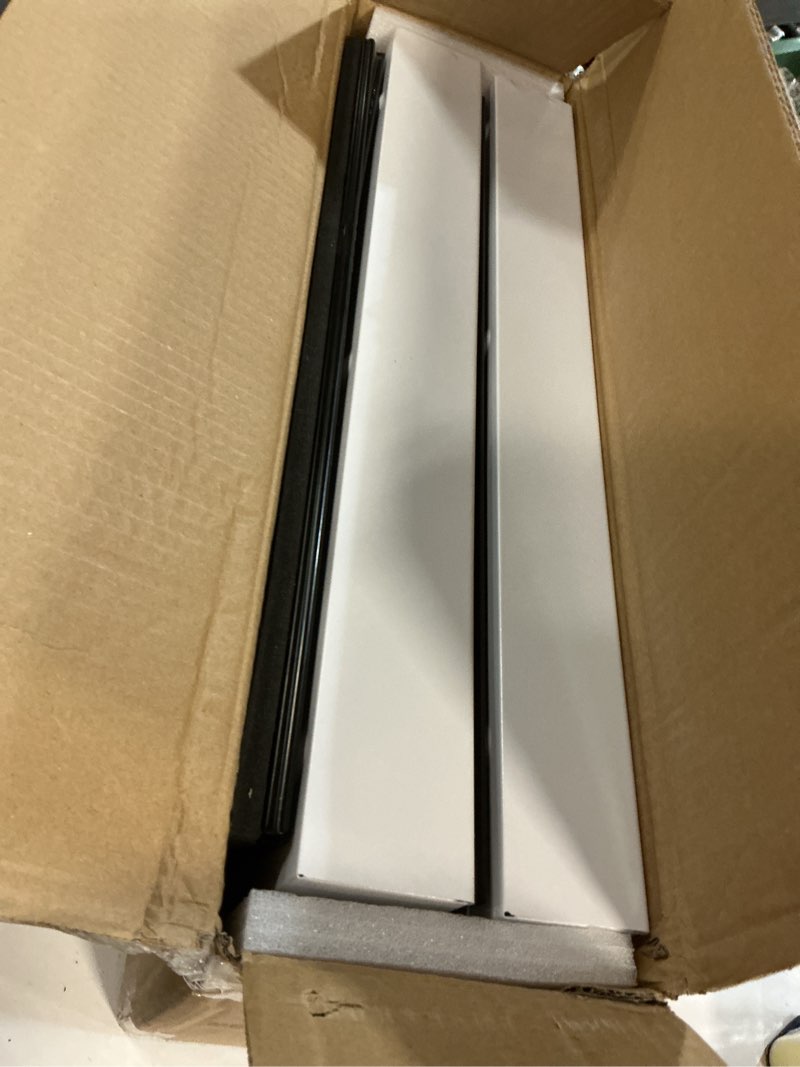 Condition photo showing Good Condition for seinloes 2pack expandable pull out cabinet organizer 21"deep with raising pad for framed cabinets, upgrade 3 slide rails slide out drawers, roll out shelves adhesive,adjustable width 12.05"-20.4"white white 21"d x 12.05"-20.4"w(2pack)