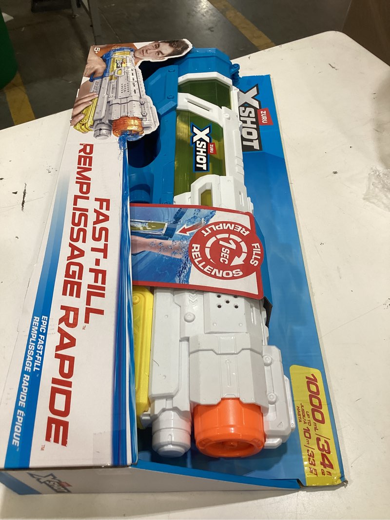 Condition photo showing Good Condition for x-shot water fast-fill epic water blaster toy by zuru - l