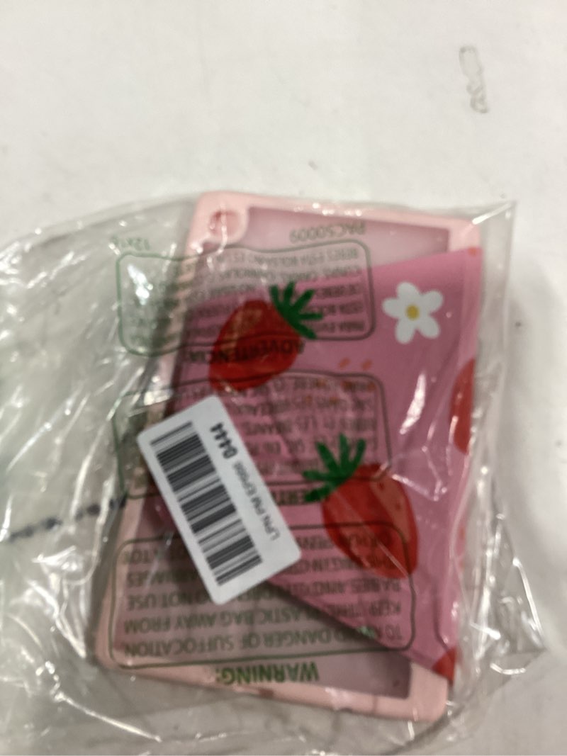 Condition photo showing Good Condition for for Samsung Galaxy Tab A7 Lite Case 8.7 Inch Folio Cover with Pencil Holder Women Cute Girls Kids Girly Strawberry Kawaii Pretty Unique Design Rotating Stand for Samsung Tablet A7 Lite Cases for Samsung tab A7 lite-Strawberry Flower