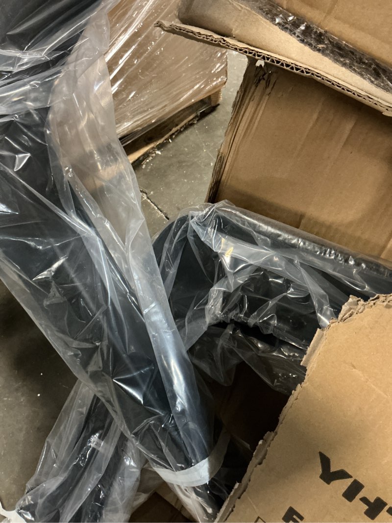 Condition photo showing Good Condition for yhtauto oe factory style fender flares w/hardware kit replacement for chevy silverado 1500 2014-2018, silverado 2500 hd/3500 hd 2015-2019, not for dually models, black flare set of 4, front & rear all bed length oe factory style