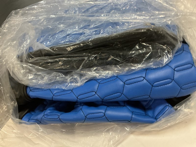 Condition photo showing Good Condition for golf cart seat covers for ezgo txt club car ds gas or electric oem regular seat cushion, no staple, golf cart vinyl replacement seat cover blue fits ezgo txt front and rear seat