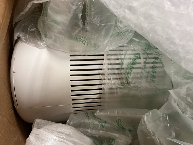 Condition photo showing As Is for blueair 2-in-1 pro air purifier & humidifier for large rooms, hepasilent™ removes 99.97% allergens, dust, smoke, up to 1,875 sq ft, smart app, skin-hydration mode, 360° invisiblemist™ 2-in1-pro humidifier + air purifier