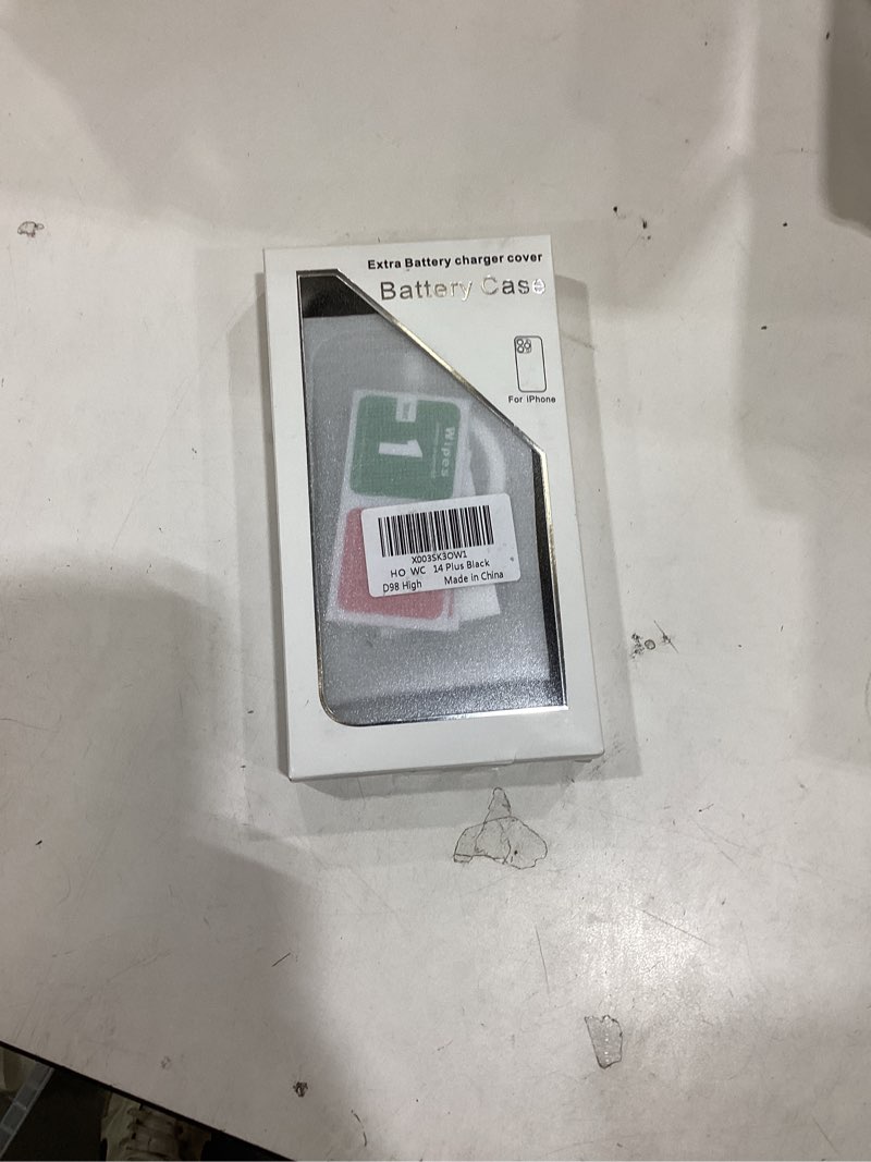 Condition photo showing Good Condition for Battery Case for iPhone 14 Plus,Upgraded 10800mAh High Capacity Rechargeable Portable Extended Charg
