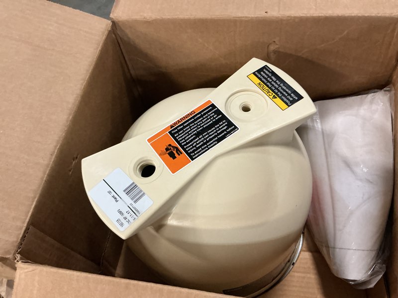 Condition photo showing Good Condition for pentair 160355 clean & clear rp fiberglass reinforced polypropylene tank cartridge pool filter, 150 square feet, 150 gpm (residential) old