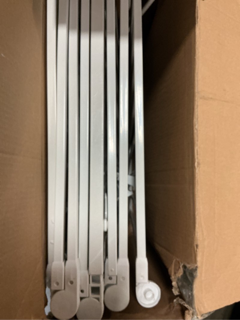 Condition photo showing As Is for Regalo SAFETY 194-Inch Super Wide Baby Gate & Play Yard, 2-in-1 Convertible Extra Wide Safety Barrier, Hardware Mounted for Toddlers & Pets, American Designed, American Owned, For Children 6-24 Months 50.5-192"W x 28"H White