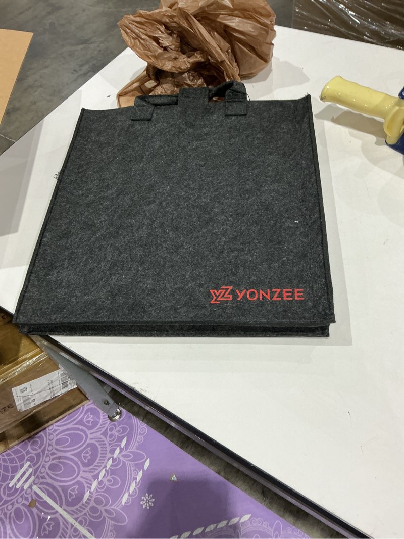 Condition photo showing Good Condition for yonzee foldable desk food tray (carbon edition) for tesla model y model 3 s x y juniper- upgraded table with support leg for dining, in-car work, travel and outdoor (1 pack)