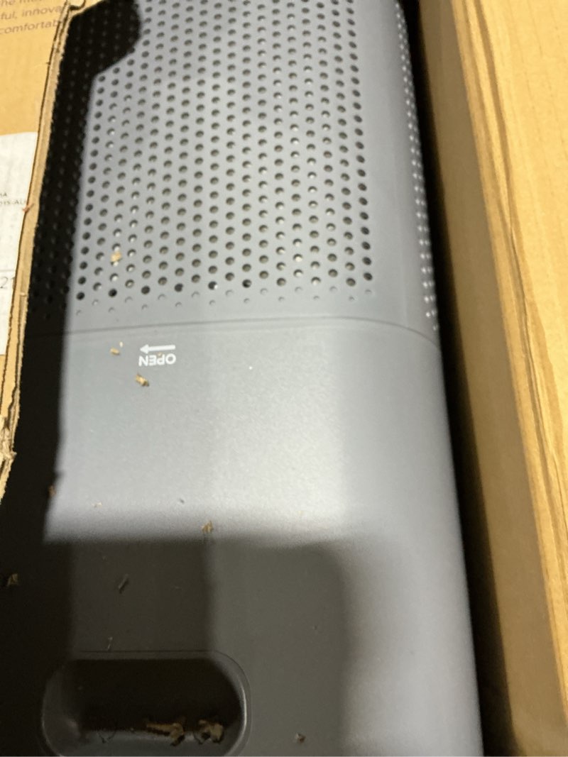 Condition photo showing Good Condition for LEVOIT Air Purifiers for Home, Large Rooms Up to 2933 Ft² With HEPA Sleep Mode, AHAM VERIFIDE, Smart WIFI, PM2.5 Monitor, 3-in-1 Filter For Smoke, Pet Allergies, Dust, Alexa Control, Core 600S-P, Gray Core 600S Gray