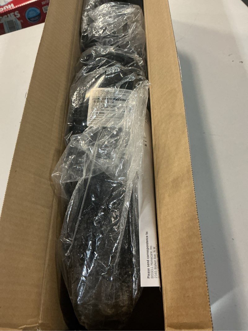 Condition photo showing As Is for Bissell Featherweight Stick Lightweight Bagless Vacuum with Crevice Tool, 2033M, Black Featherweight (Black)