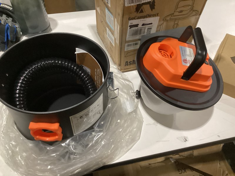 Condition photo showing New/Like New for Ash Vacuum Cleaner -2.6 Gallon Fireplace Ash Vac with 800w Powerful Hose Non-Woven Dust Separator | Dry Stove Vacuum for Fireplaces Pellet Grill Wood Stove Fire Pits Orange Orange 10L (2.6 gallons)