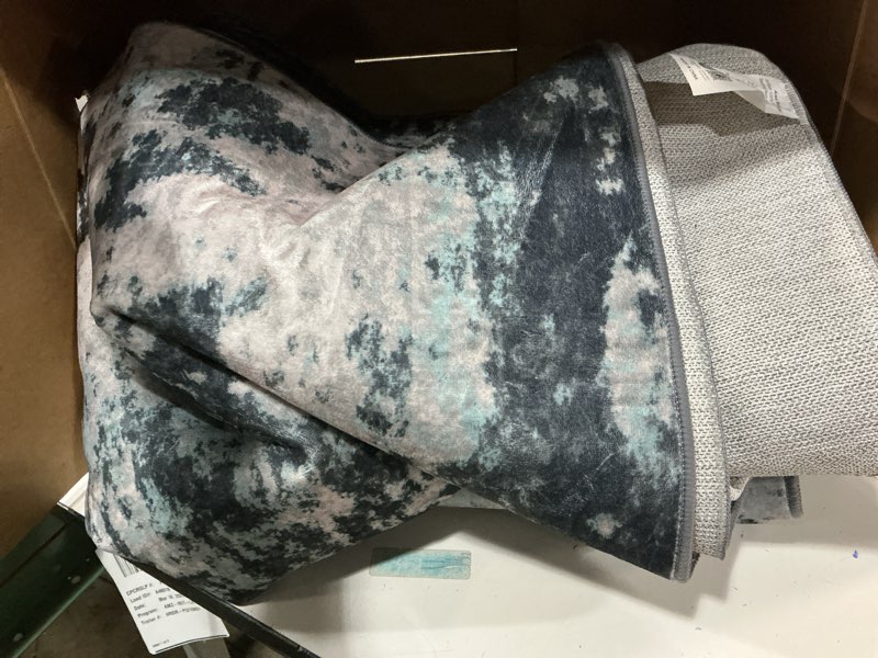 Condition photo showing As Is for ( similar ) Washable Area Rugs 8'x10' Non-Slip Modern Abstract Soft for Living Room Entryway Bedroom Nursery, Print Pattern, Charcoal Brown Charcoal Brown 8' x 10' (Rectangular)