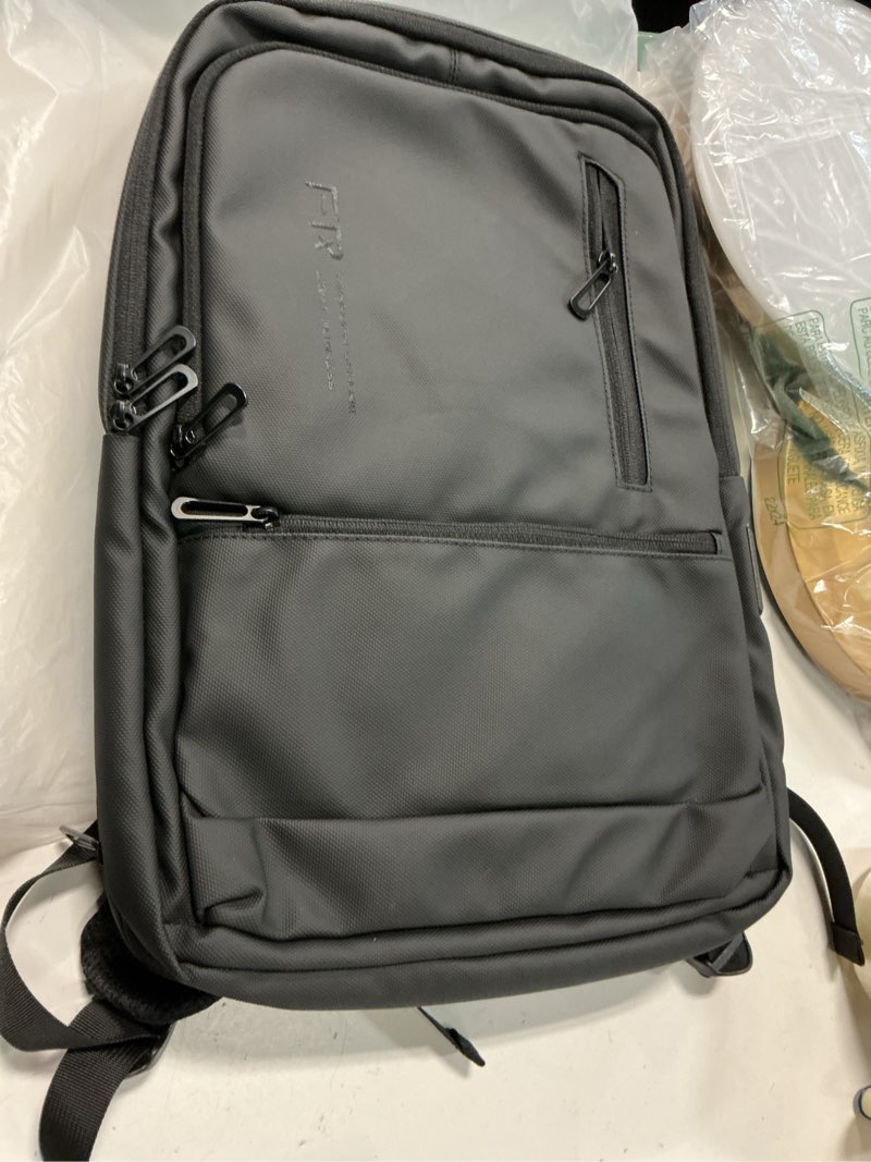 Condition photo showing Good Condition for fenree.geer work backpack for men, expandable backpack with usb c charging port, water resistant 15.6 inch laptop backpack, black