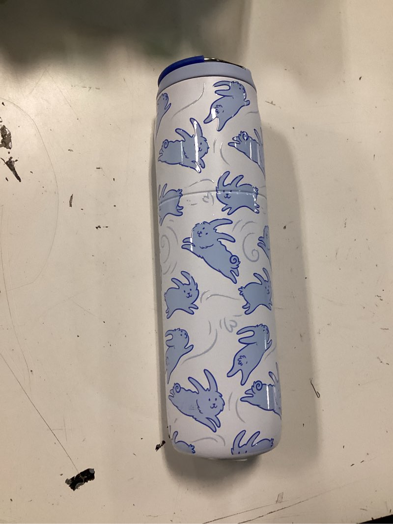 Condition photo showing Good Condition for bottle bottle stainless steel water bottle with straw and lid 32 oz vacuum insulated cup stay cold and hot, leak-proof wide mouth water bottles for women,rabbits