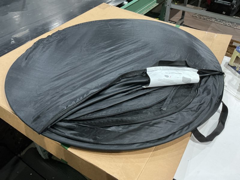 Condition photo showing Good Condition for alvantor® pop up bed tent queen no assembly, queen size bed canopy blackout and breathable mesh sleeping tent lightweight portable dream tent with carry bag dream tent for kids and adults- black black 60"w x 82"l (pack of 1)