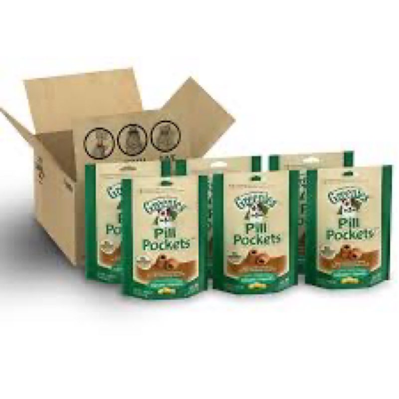 Greenies pill pockets   MFD 2/17/25\nEXP 2/16/26  