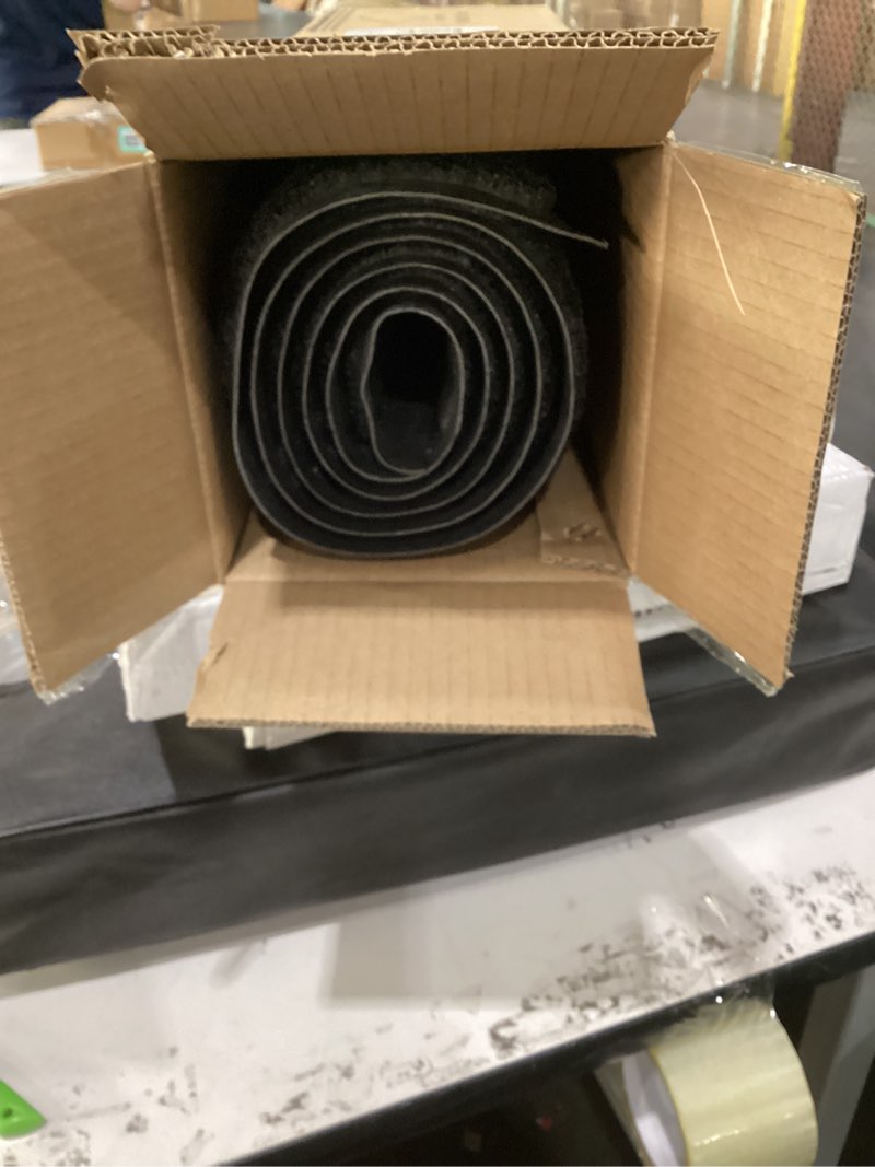 Condition photo showing Good Condition for Sturdy Front Door Mat, 24" x 72" Heavy Duty Outdoor Indoor Mats to Trap Dirt and Moisture, Non-Slip Waterproof Door Mat Inside Entrance, Washable Welcome Mats for Home Entryway?Black?