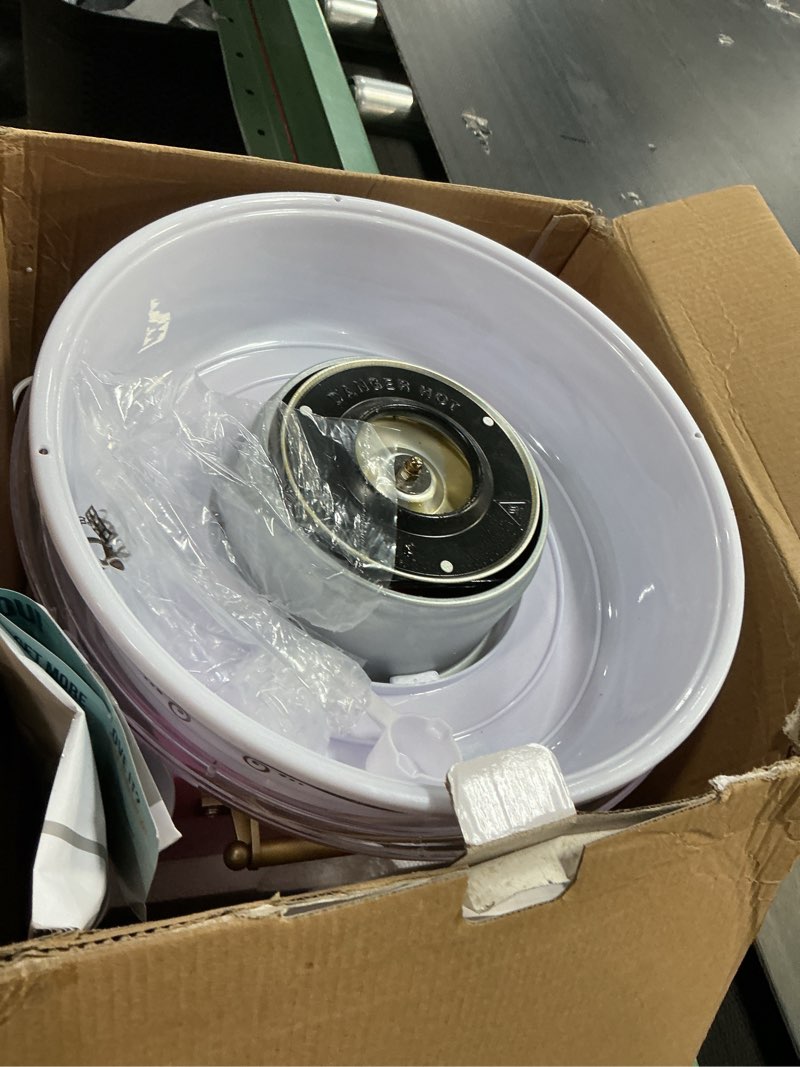 Condition photo showing As Is for nostalgia pcm306pk vintage hard & sugar-candy cotton candy maker