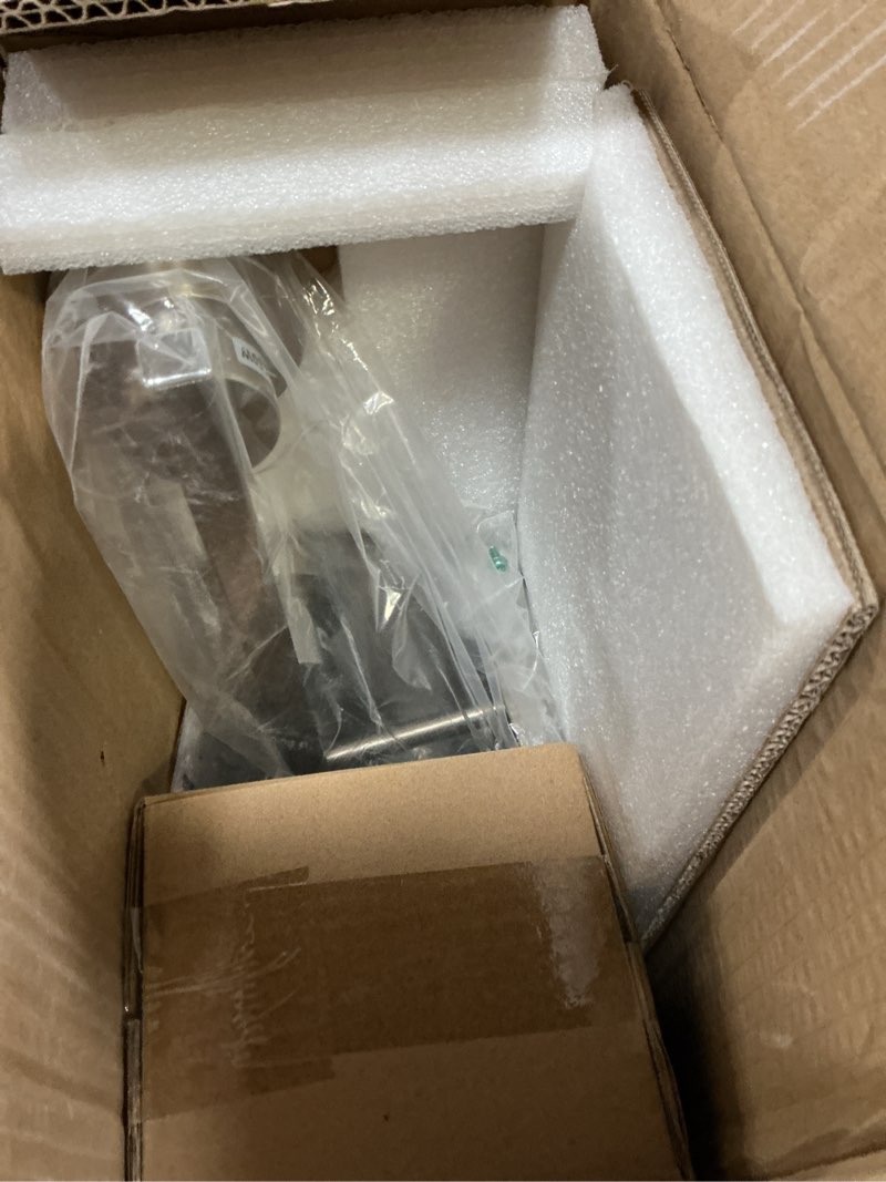 Condition photo showing Good Condition for bathroom lights over mirror brushed nickel, anti-rust 4-light bathroom vanity light fixtures, modern 24inches wall sconces e26 base, milky white glass shades, bulbs not included brushed nickel-4light